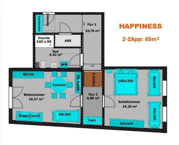 Happiness 2-Zapp 1-Og Hofgeismar-Zentrum! Exterior foto